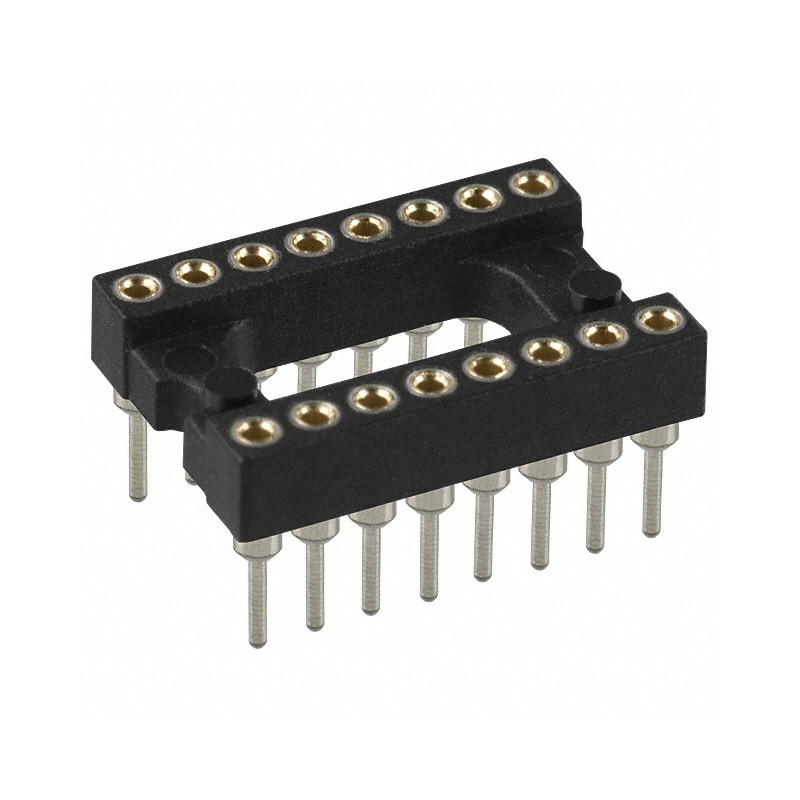 1 pcs : 117-43-316-41-005000 - CONN IC DIP SOCKET 16POS GOLD