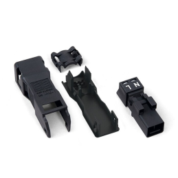 1 pcs : 890-112 - PLUG WITH STRAIN RELIEF HOUSING