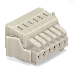 1 pcs : 734-102/037-000 - 1-CONDUCTOR FEMALE PLUG 100% PR