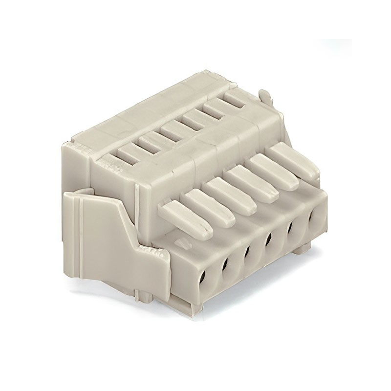 1 pcs : 734-102/037-000 - 1-CONDUCTOR FEMALE PLUG 100% PR