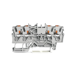 1 pcs : 2202-1409 - 4-CONDUCTOR THROUGH TERMINAL BLO