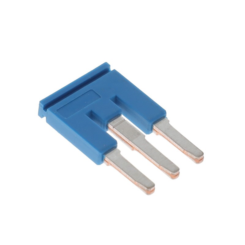 1 pcs : XW5S-P2.5-3BL - SHRT BAR 2.5MM 3 POLE BLUE