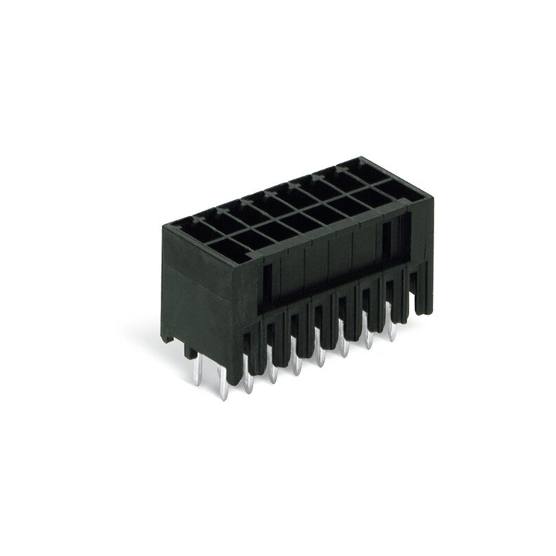 1 pcs : 713-1405 - THT MALE HEADER, 2-ROW 0.8 X 0.