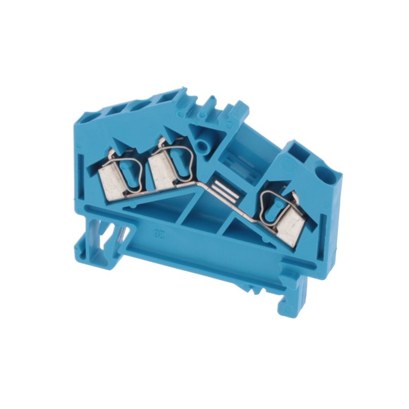 1 pcs : 280-651 - 3-CONDUCTOR THROUGH TERMINAL BLO