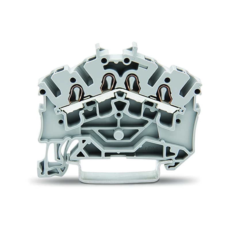 1 pcs : 2002-6401 - 4-CONDUCTOR THROUGH TERMINAL BLO