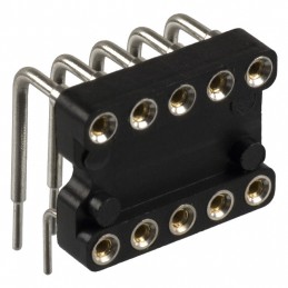 1 pcs : 299-93-310-11-001000 - CONN IC DIP SOCKET 10POS GOLD