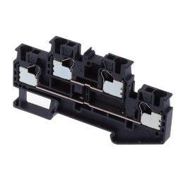 1 pcs : XW5T-P4.0-1.1-2 - TERM BLK PUSHIN 4MM 1:1 2TIER