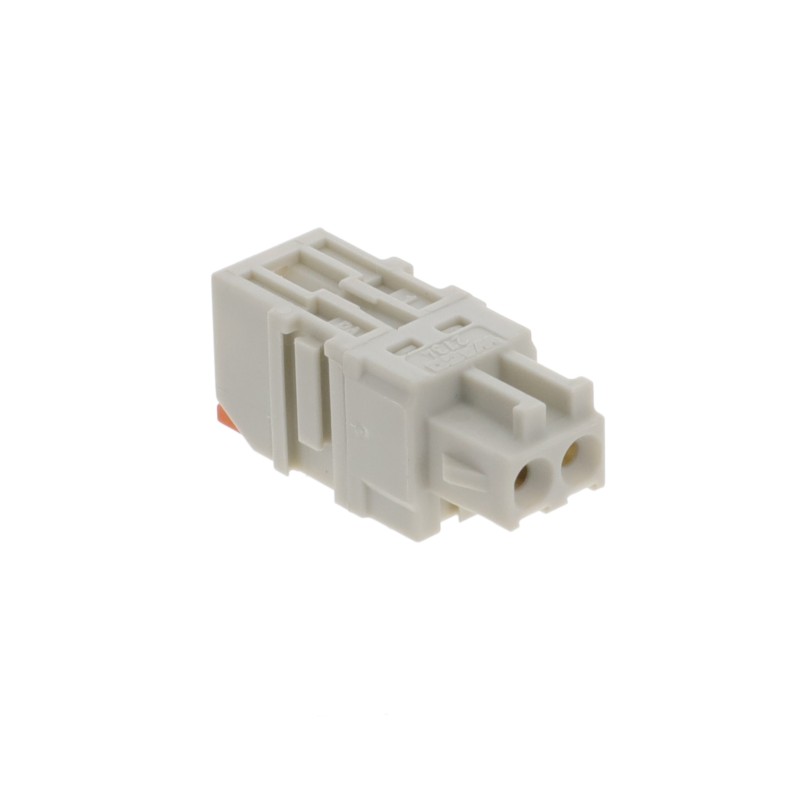 1 pcs : 2734-1102/327-000 - TERM BLOCK PLUG 2POS LEVER 14-26