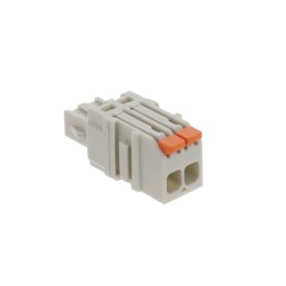 1 pcs : 2734-1102/327-000 - TERM BLOCK PLUG 2POS LEVER 14-26