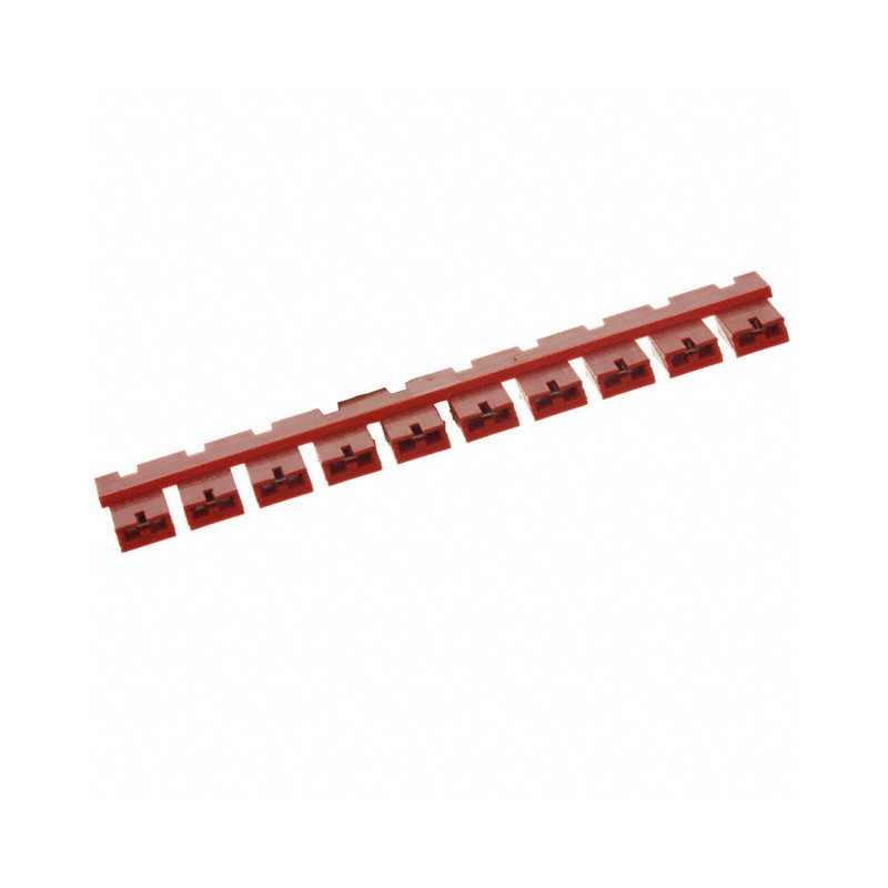 10 pcs : 382811-9 - CONN SHUNT 2POS OPEN TOP