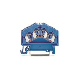 1 pcs : 280-656 - 4-CONDUCTOR THROUGH TERMINAL BLO