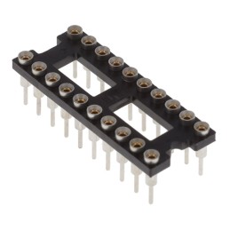 1 pcs : ICO-320-SGT - CONN IC DIP SOCKET 20POS GOLD