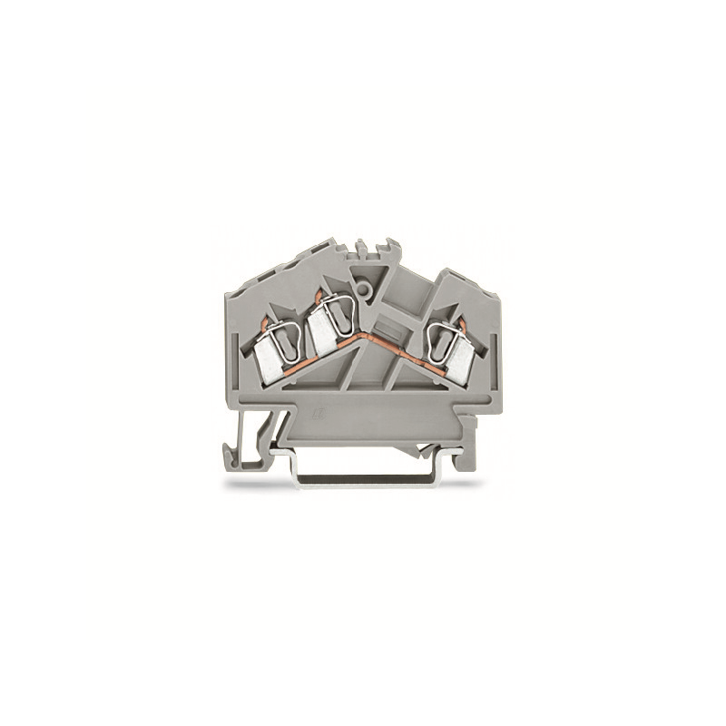 1 pcs : 280-654 - 3-CONDUCTOR THROUGH TERMINAL BLO