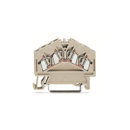 1 pcs : 280-996 - 4-CONDUCTOR THROUGH TERMINAL BLO