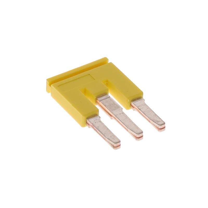 1 pcs : XW5S-P2.5-3YL - SHRT BAR 2.5MM 3 POLE YELLOW