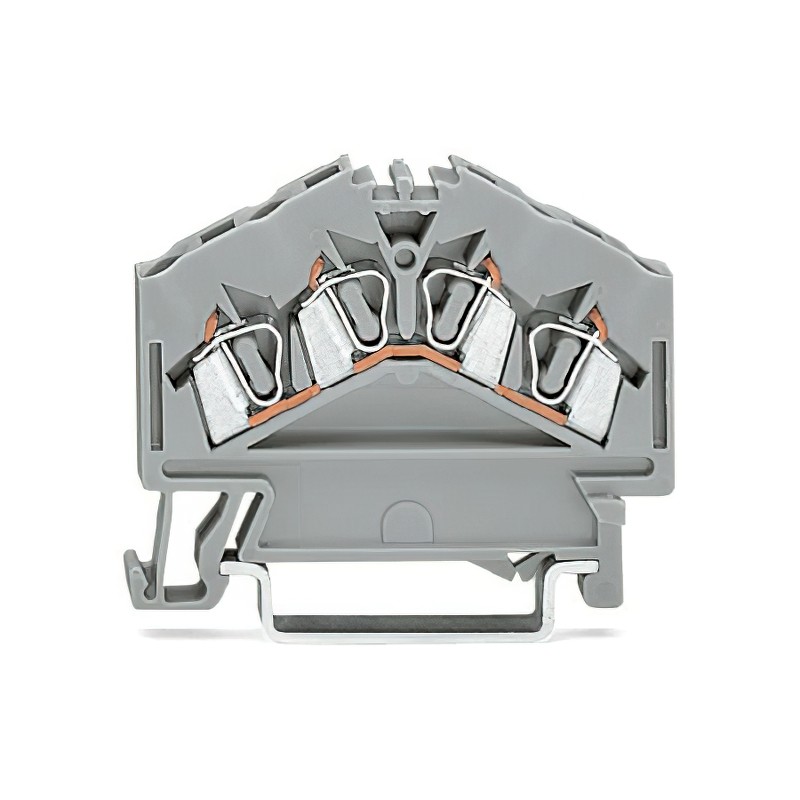 1 pcs : 280-946 - 4-CONDUCTOR THROUGH TERMINAL BLO