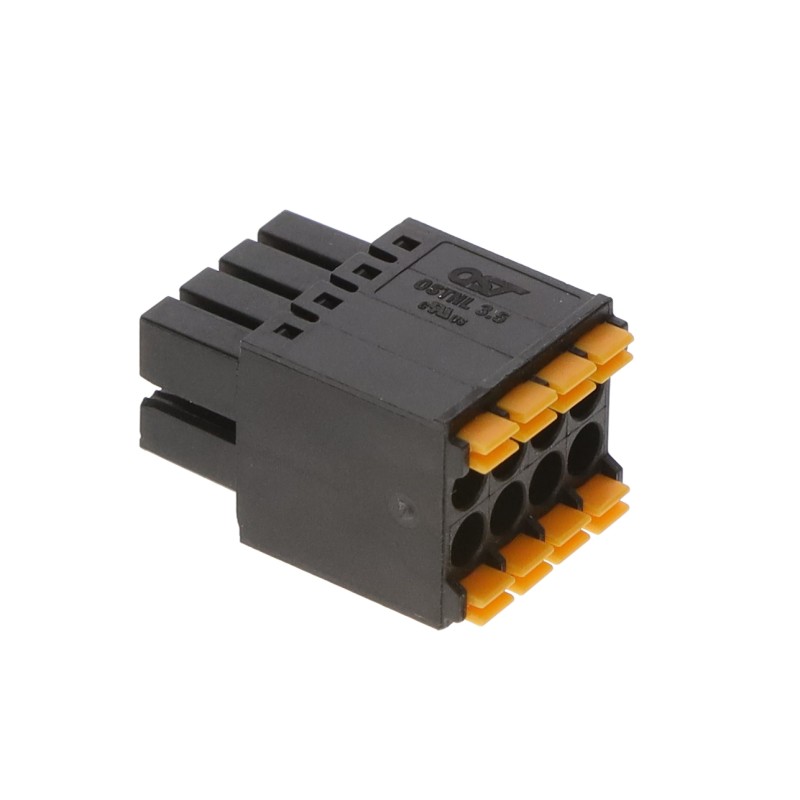 1 pcs : OSTNL081002 - 3.5MM 2 PC TERM BLOCK PLUG DUAL