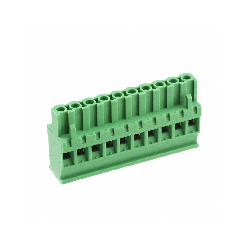 1 pcs : OSTTS10515A - TERM BLOCK PLUG 10POS 5.08MM