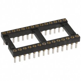 1 pcs : 614-93-628-31-012000 - CONN IC DIP SOCKET 28POS GOLD