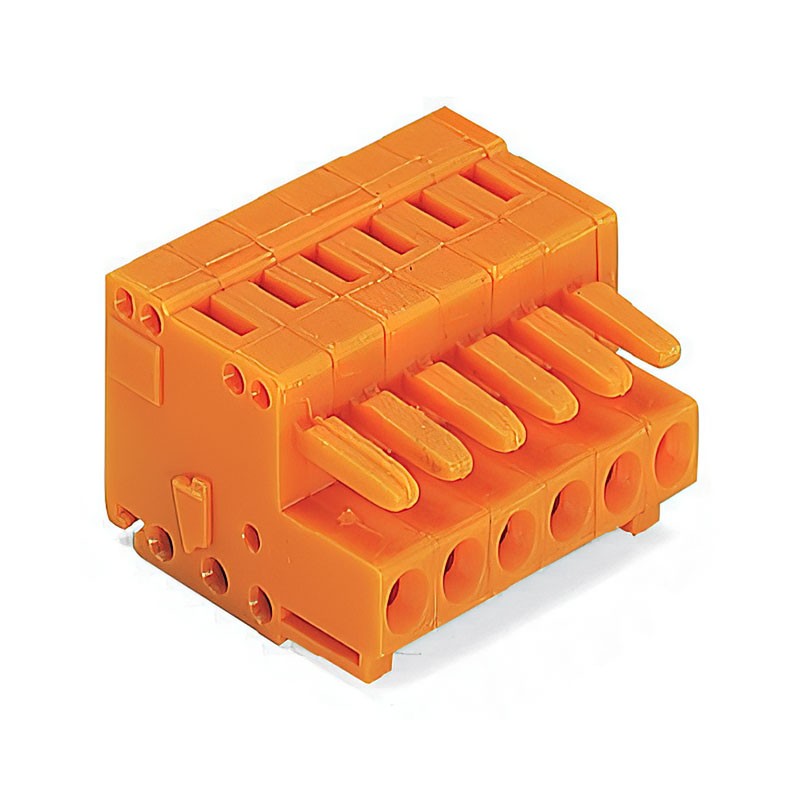 1 pcs : 734-203 - 1-CONDUCTOR FEMALE PLUG 100% PR