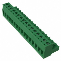 1 pcs : OSTTJ167150 - TERM BLOCK PLUG 16POS STR 5MM