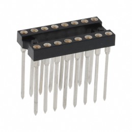 1 pcs : 123-93-316-41-001000 - CONN IC DIP SOCKET 16POS GOLD