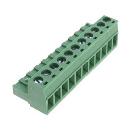 1 pcs : OSTTJ115153 - TERM BLOCK PLUG 11POS STR 5.08MM