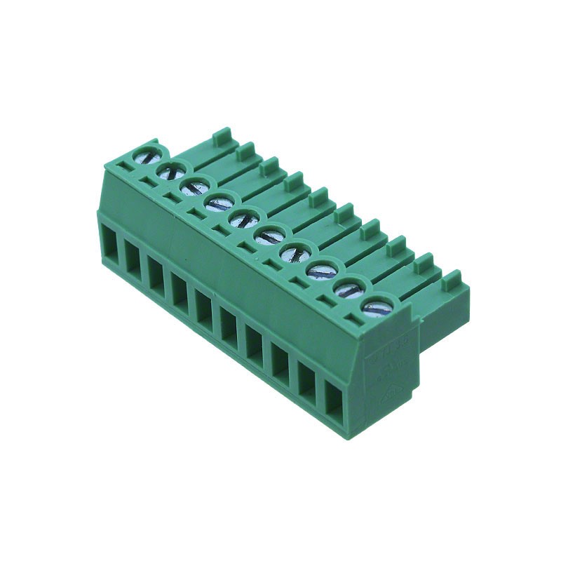 1 pcs : OSTTJ1011530 - TERM BLOCK PLUG 10POS STR 3.5MM