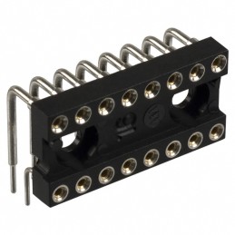 1 pcs : 299-43-316-11-001000 - CONN IC DIP SOCKET 16POS GOLD