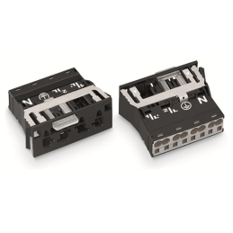 1 pcs : 770-714/007-000 - SNAP-IN PLUG WITH DIRECT GROUND