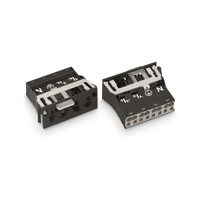 1 pcs : 770-714/007-000 - SNAP-IN PLUG WITH DIRECT GROUND