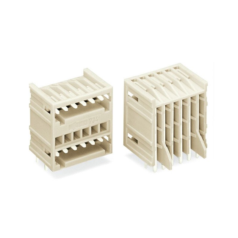 1 pcs : 734-404/001-000 - HDR MALE DBL-DECK 8POS