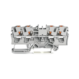 1 pcs : 2204-1401 - 4-CONDUCTOR THROUGH TERMINAL BLO