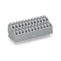 1 pcs : 250-706 - DOUBLE-DECK PCB TERMINAL BLOCK