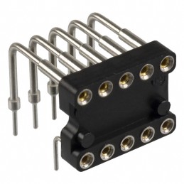 1 pcs : 299-93-310-10-001000 - CONN IC DIP SOCKET 10POS GOLD