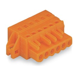 1 pcs : 231-303/031-000 - 1-CONDUCTOR FEMALE PLUG CLAMPIN