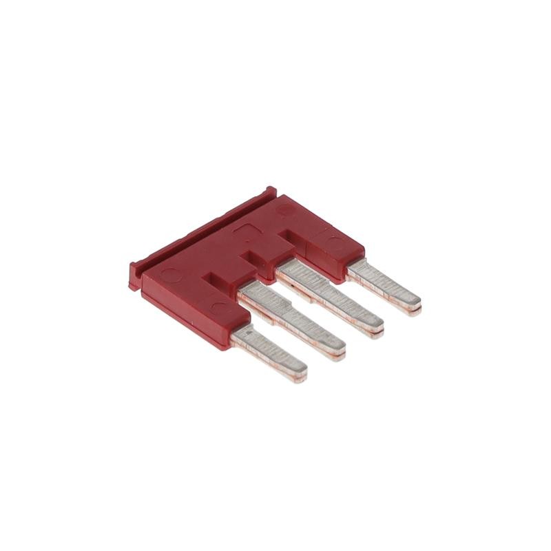 1 pcs : XW5S-P2.5-4RD - SHRT BAR 2.5MM 4 POLE RED