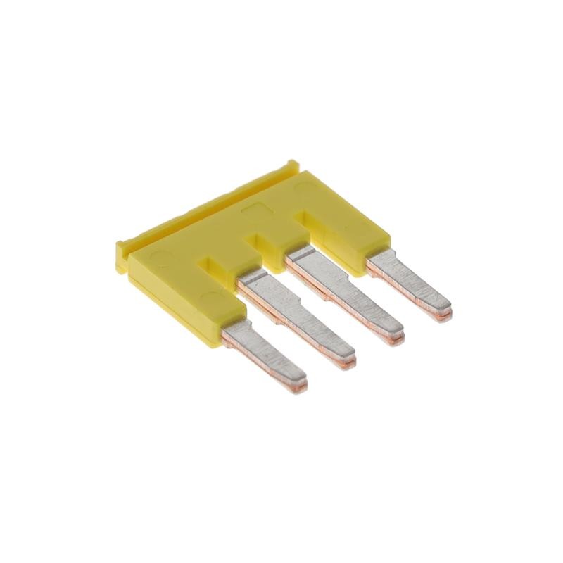 1 pcs : XW5S-P2.5-4YL - SHRT BAR 2.5MM 4 POLE YELLOW