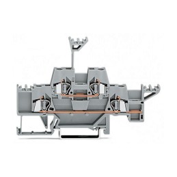 1 pcs : 280-543 - DOUBLE-DECK TERMINAL BLOCK THRO