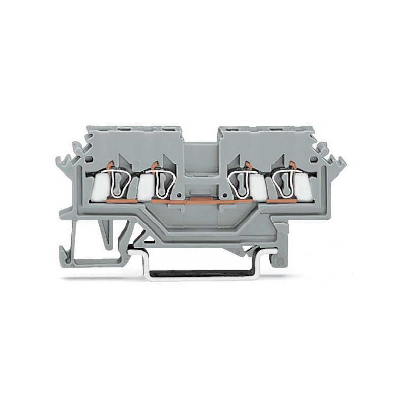 1 pcs : 279-621 - 4-CONDUCTOR THROUGH TERMINAL BLO