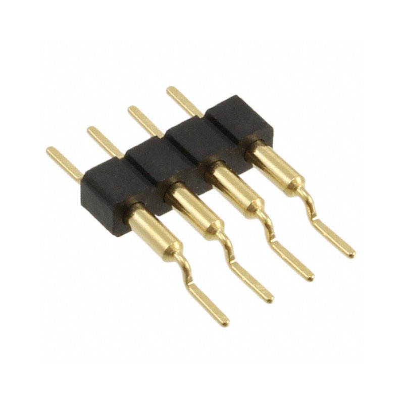 1 pcs : 339-10-104-40-000000 - CONN SHUNT 4POS INSUL 2.54MM GLD