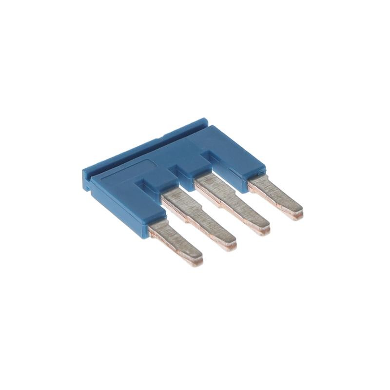1 pcs : XW5S-P2.5-4BL - SHRT BAR 2.5MM 4 POLE BLUE