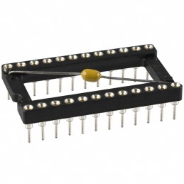 1 pcs : 110-93-624-41-801000 - CONN IC DIP SOCKET 24POS GOLD