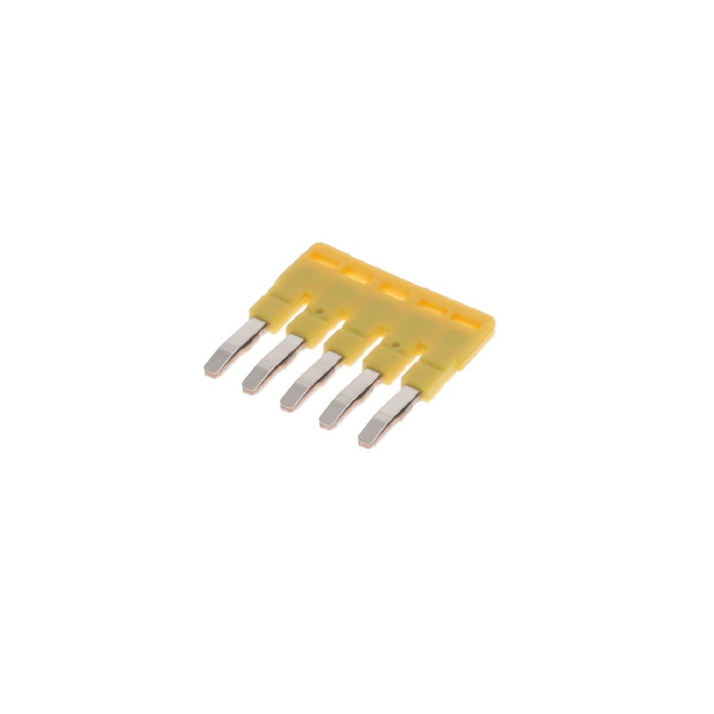1 pcs : XW5S-S2.5-5 - JUMPER TERM BLK 5POS FLAT PIN
