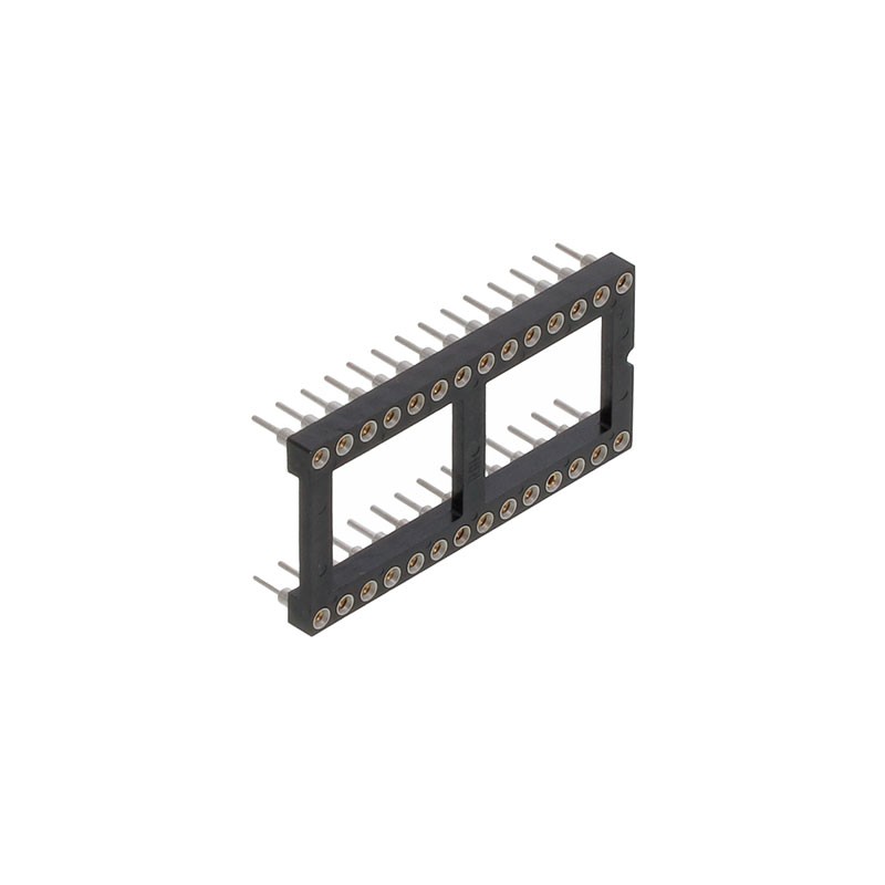 1 pcs : ICA-628-SST - CONN IC DIP SOCKET 28POS GOLD