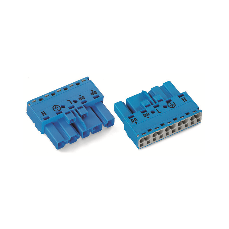1 pcs : 770-1115 - PLUG 5-POLE BLUE