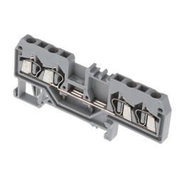 1 pcs : 280-633 - 4-CONDUCTOR THROUGH TERMINAL BLO