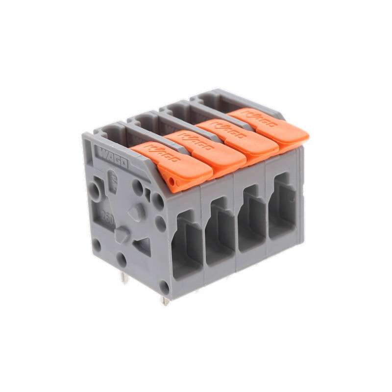 1 pcs : 2604-1104 - PCB TERMINAL BLOCK LEVER 4 MM