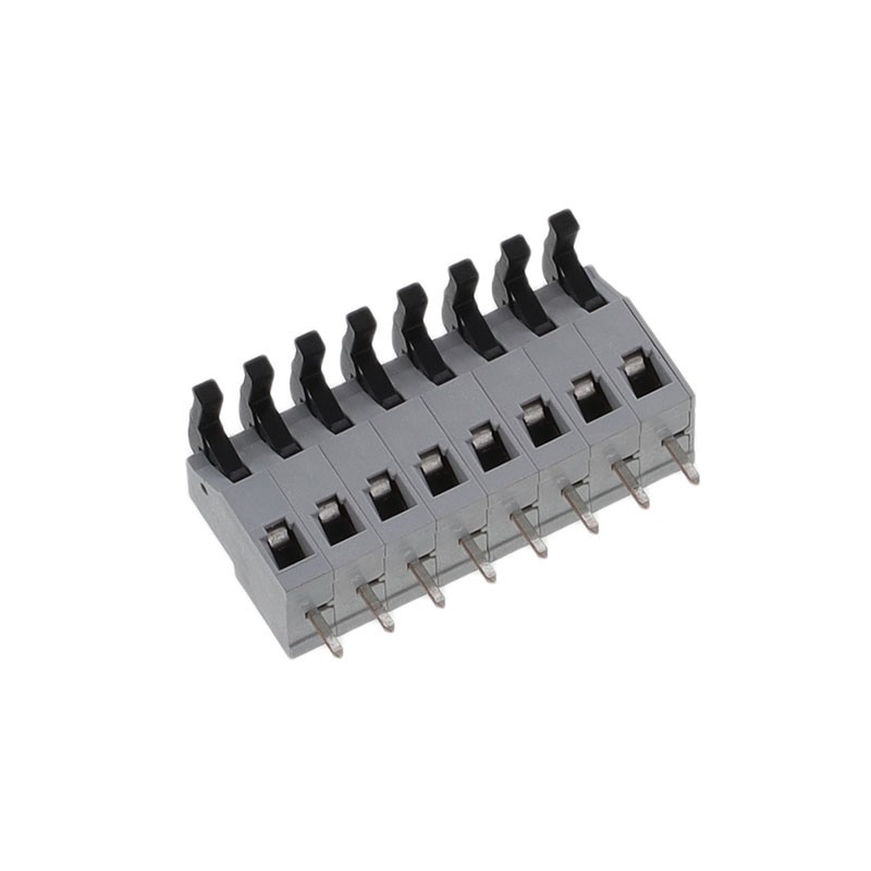 1 pcs : AST0250804 - TERM BLK 8POS SIDE ENTRY 5MM PCB