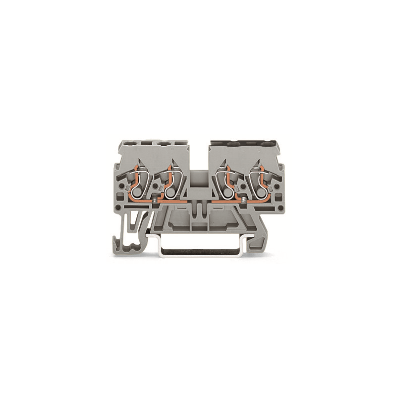 1 pcs : 870-826 - DOUBLE POTENTIAL TERMINAL BLOCK